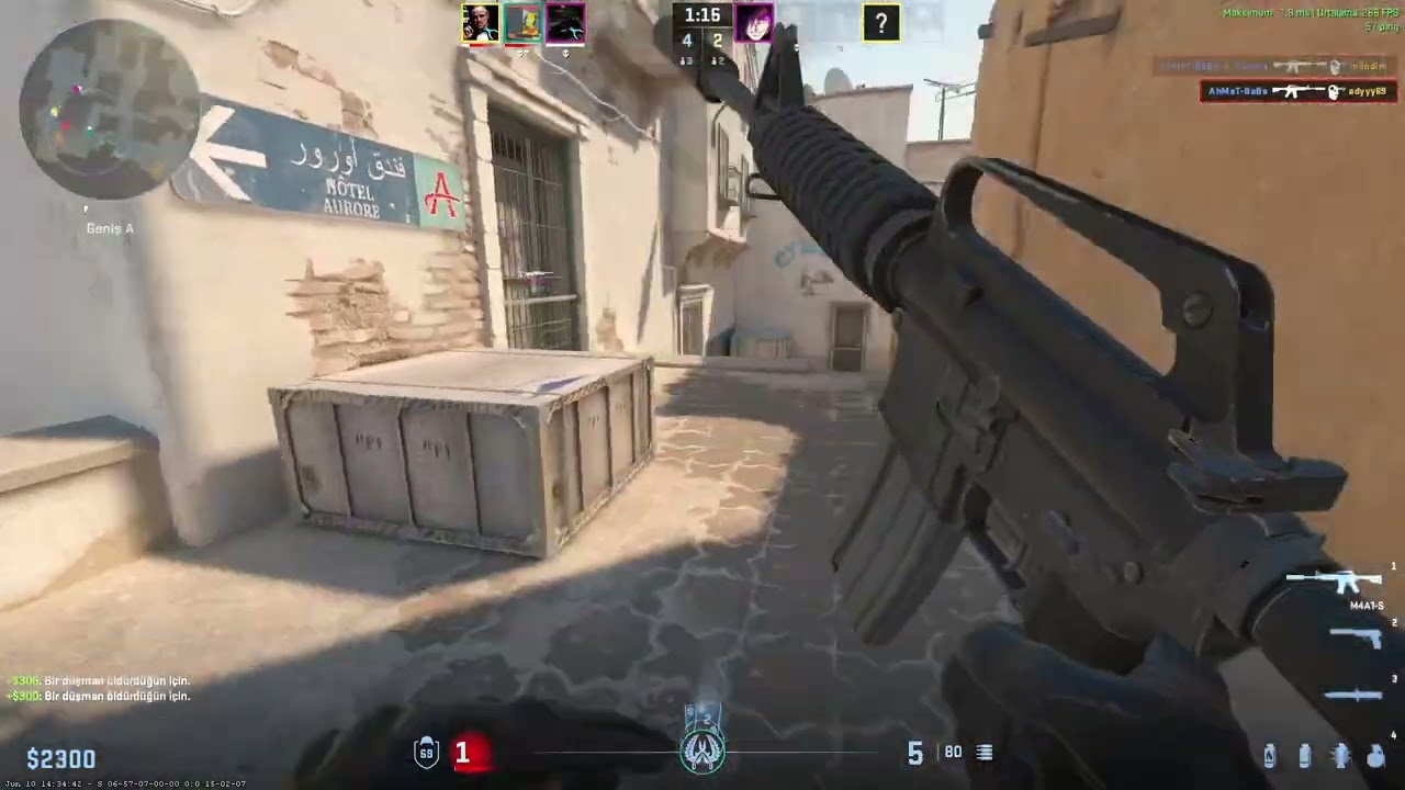 3k dust2 (1k after death) #cs2 @Faceit #dust2