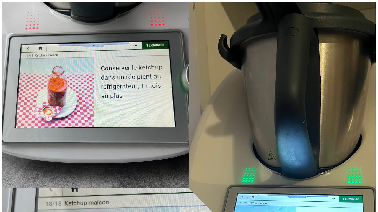 كتشوب بجهاز الترموميكس  ketchup avec le  thermomix