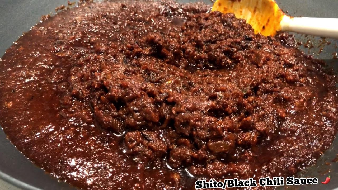 How To Make Party Shito | Black Chili Sauce