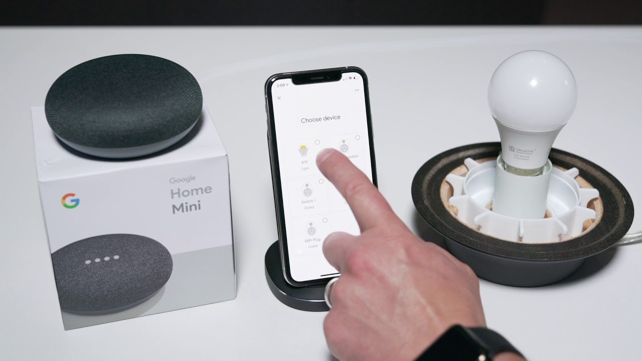 Configuration Ultralink Smart Home - Jumeler l'Assistant Google à l'ampoule intelligente