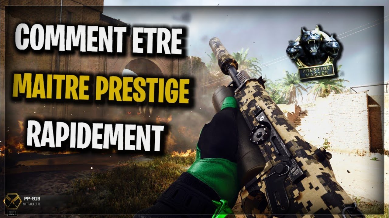 Comment être MAITRE PRESTIGE Rapidement et Facilement sur Black Ops 6 ?! (Astuces)