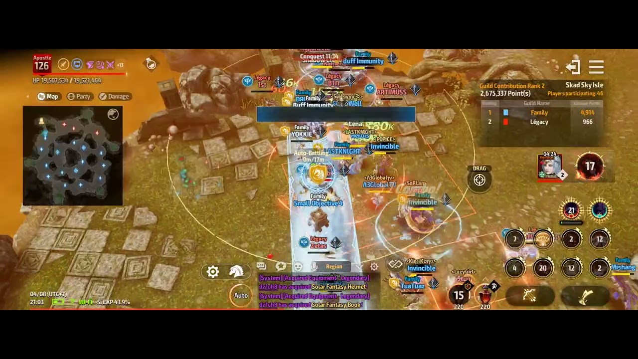 Conquest - Legacy vs Family