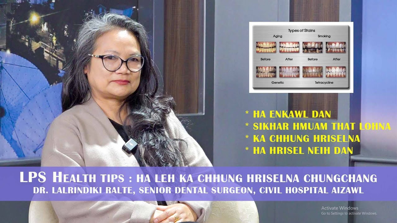 LPS HEALTH TIPS  | HA LEH KA CHHUNG HRISELNA | DR. LALRINDIKI RALTE