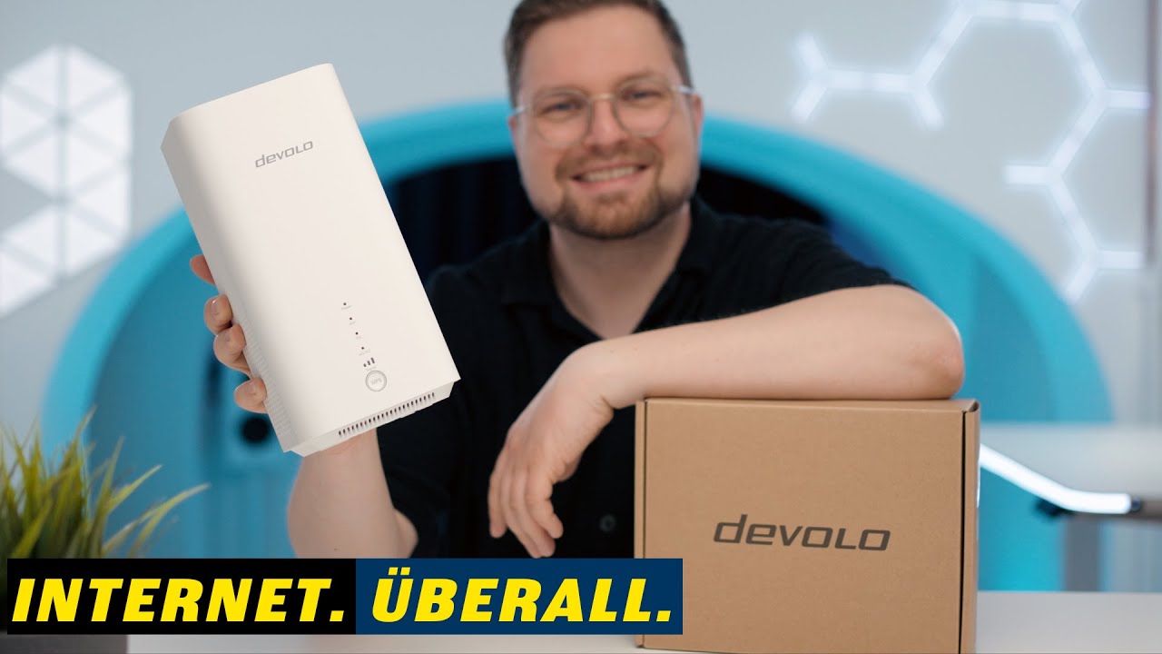 Internet ohne Anschluss? Devolo WiFi 6 5G LTE Router 3600 - Mobiles Highspeed Internet &uuml;berall?!