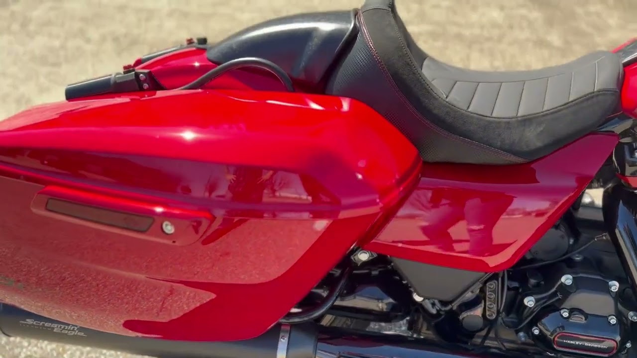 2025 CVO Road Glide ST in Rally Red – The Ultimate Performance Bagger!