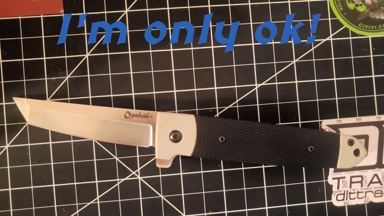 Cold Steel Oyabun, more like borabun.