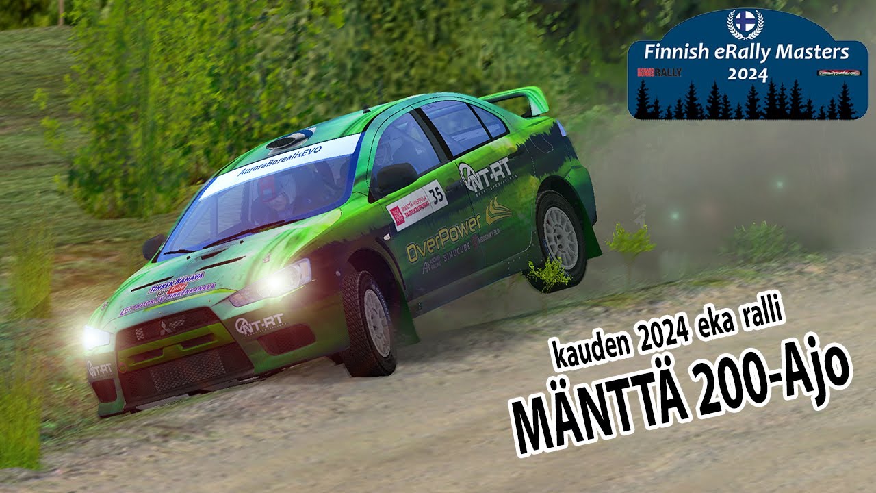 Richard Burns Rally RSF - FeRM 2024 osakilpailu 1 - Mänttä 200 Ajo