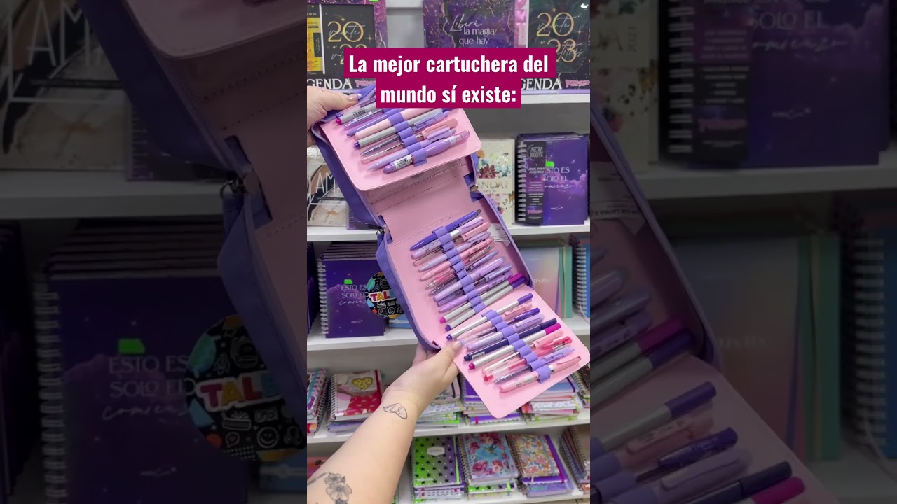 La mejor Cartuchera del mundo s&iacute; existe #cartuchera #materialescolar #utilesescolares