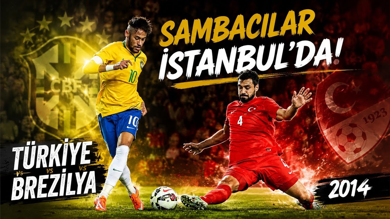 Türkiye - Brezilya 2014 Özel Maç | HD