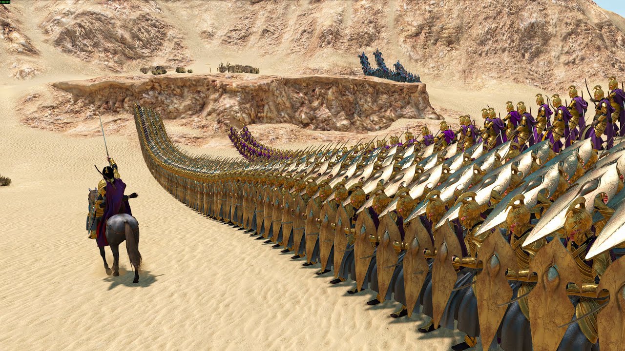 1000 Elves Defend in the Desert Against Orc Armies — Defense Has No Cover Here