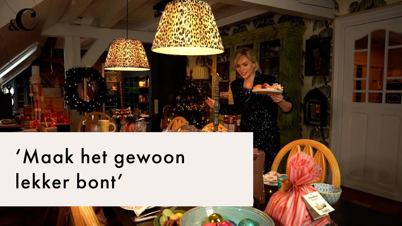 Dit is de feesttafel van Bobbie Bodt tijdens de feestdagen - &C x TK Maxx