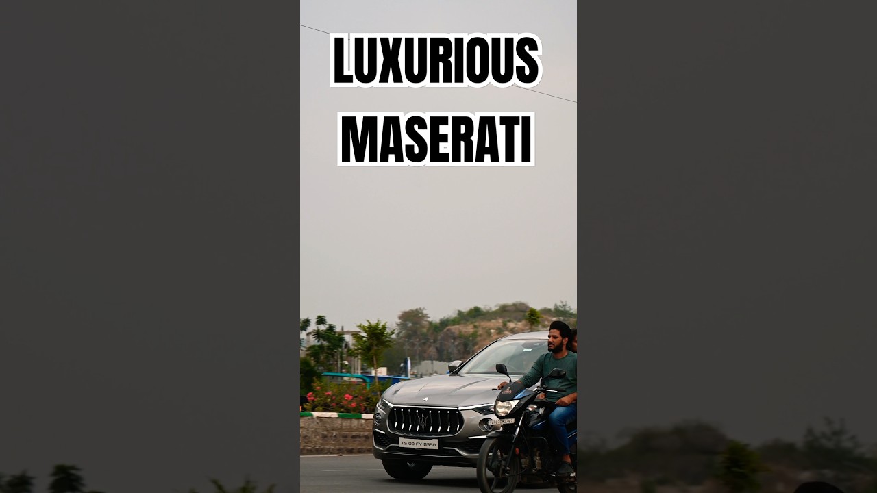 Beautiful Maserati in Hyderabad 