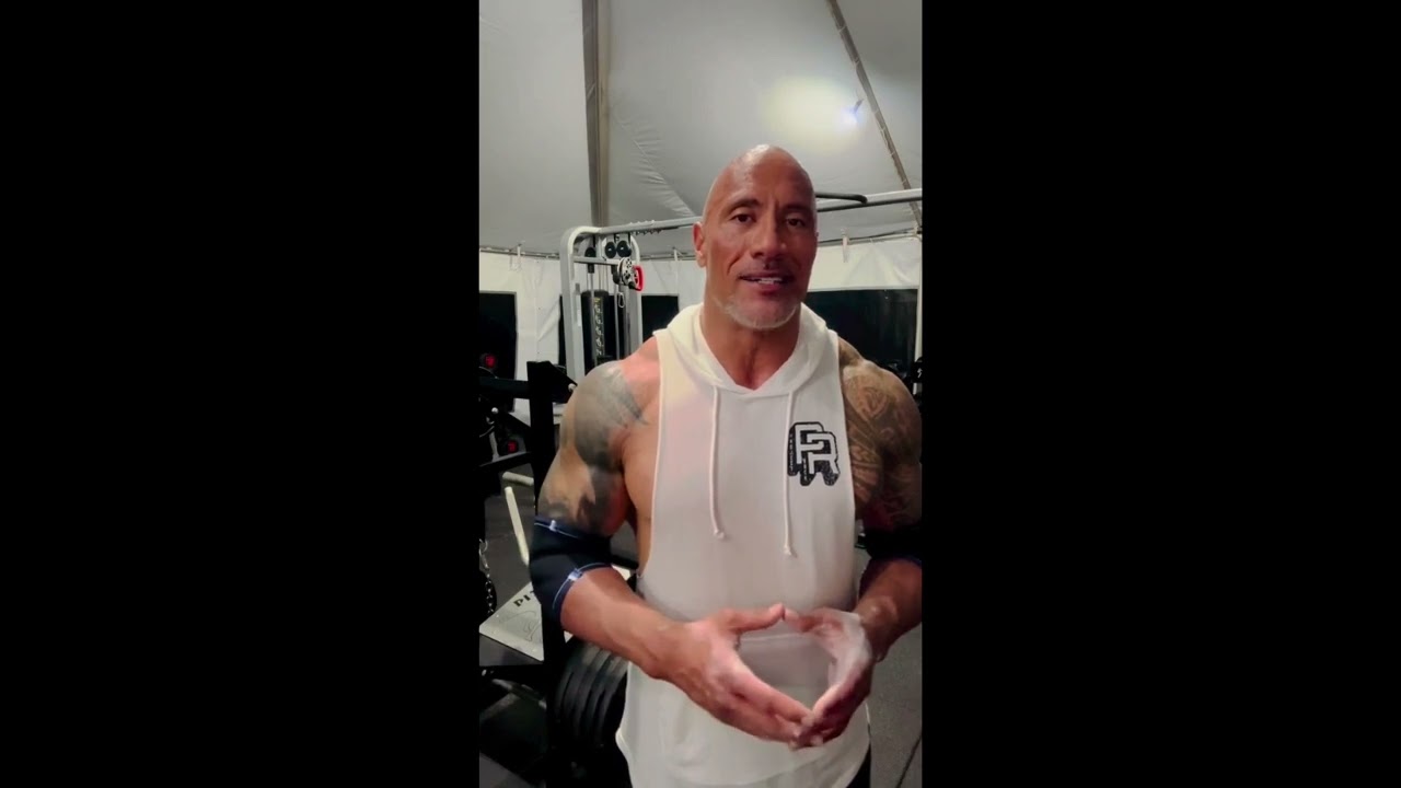 The Rock - DwayneJohnson - WWE Superstar -  PROJECT ROCK -  SEVEN BUCKS - Workout Motivation