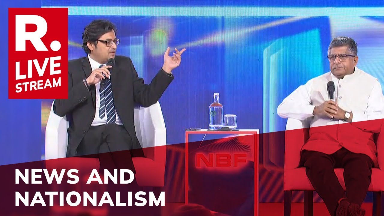 BJP MP Ravi Shankar Prasad Grills Anti-India Media & Lutyens Lobby At NBF Conclave 2022
