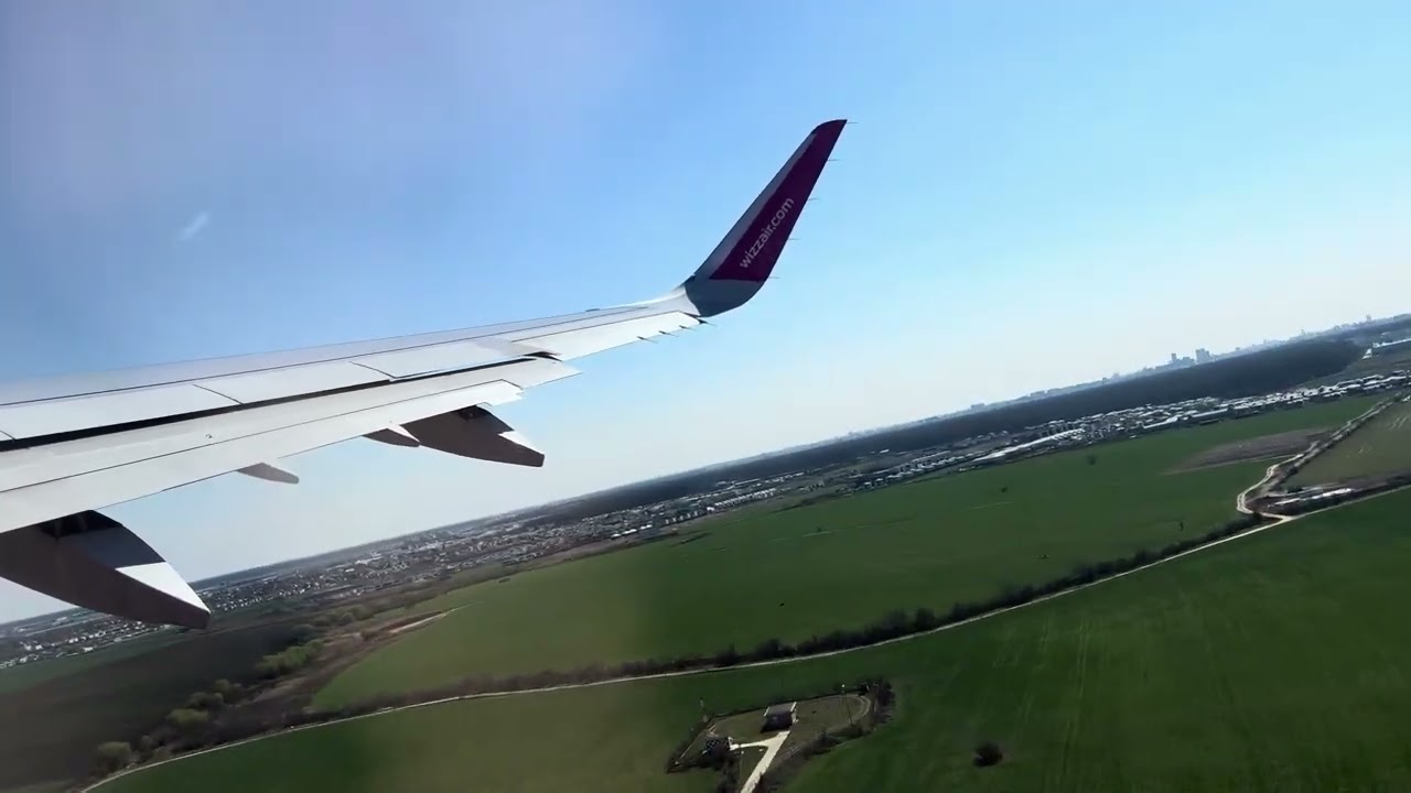 WizzAir A321 Neo | Takeoff from Bucharest LROP