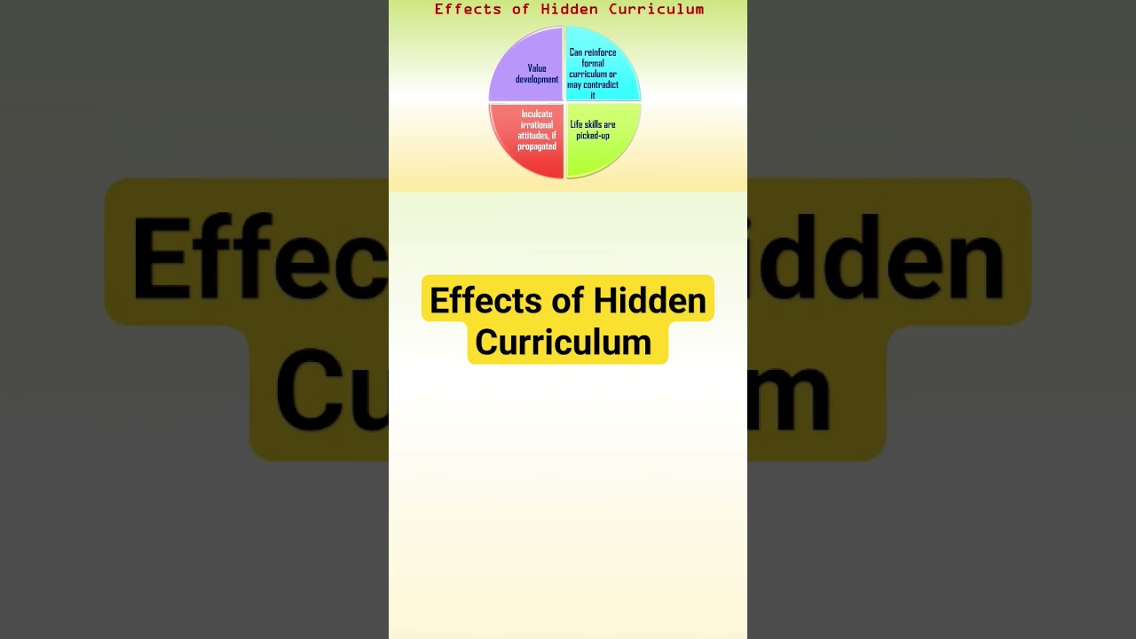 Effects of Hidden Curriculum