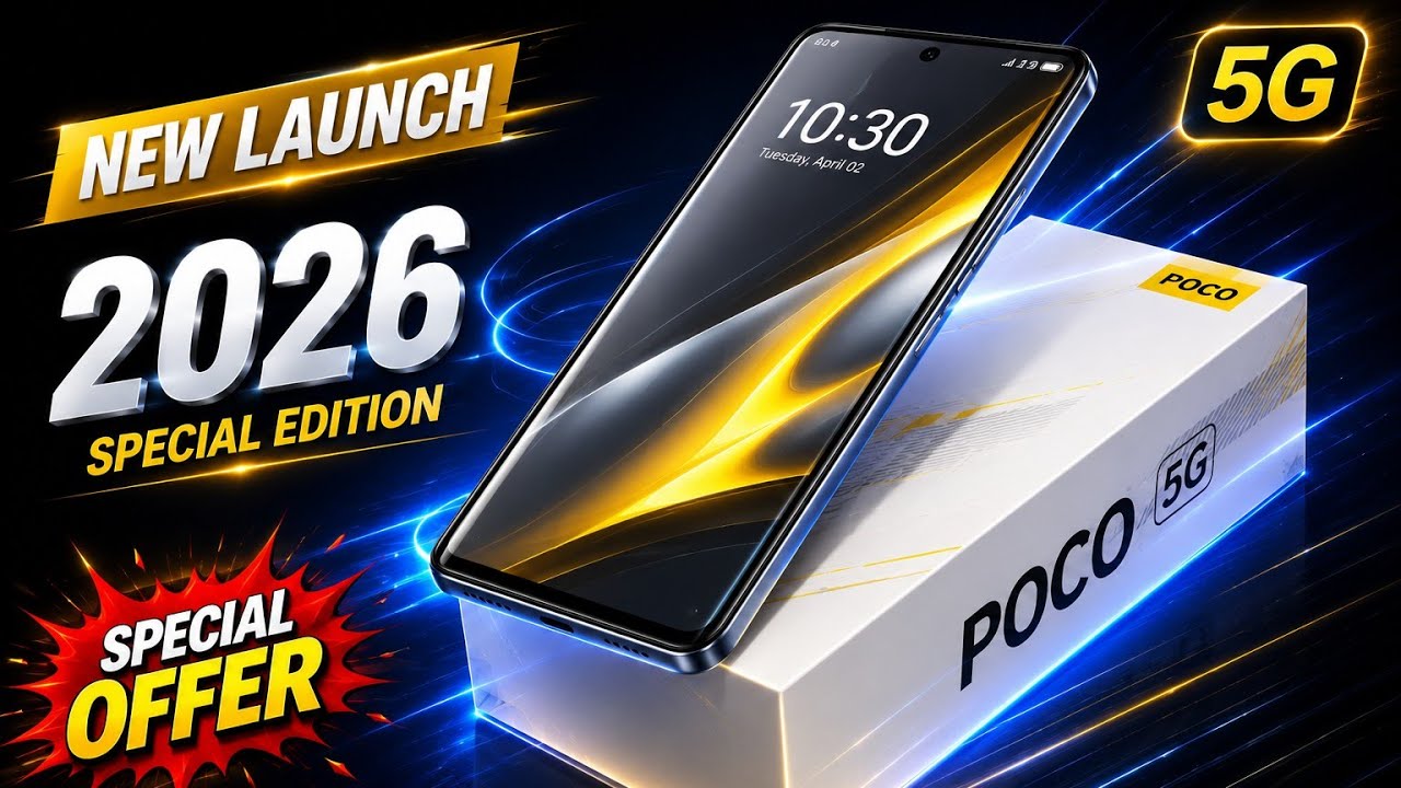 POCO NEW PHONE LAUNCH 2026⚡POCO M7 5G unboxsing⚡Jio Phone 3 unboxsing⚡ jio 5G mobile booking
