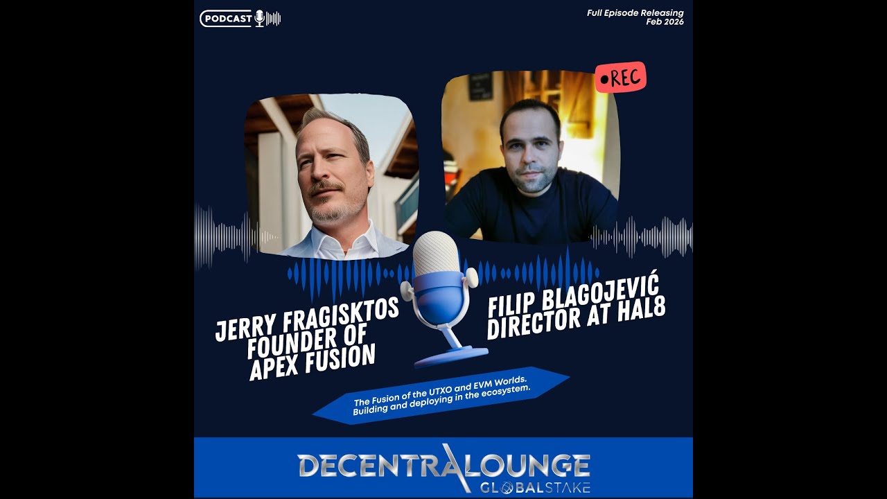 S05 - EP03  - Apex Fusion - Jerry Fragiskatos & Filip Blagojević