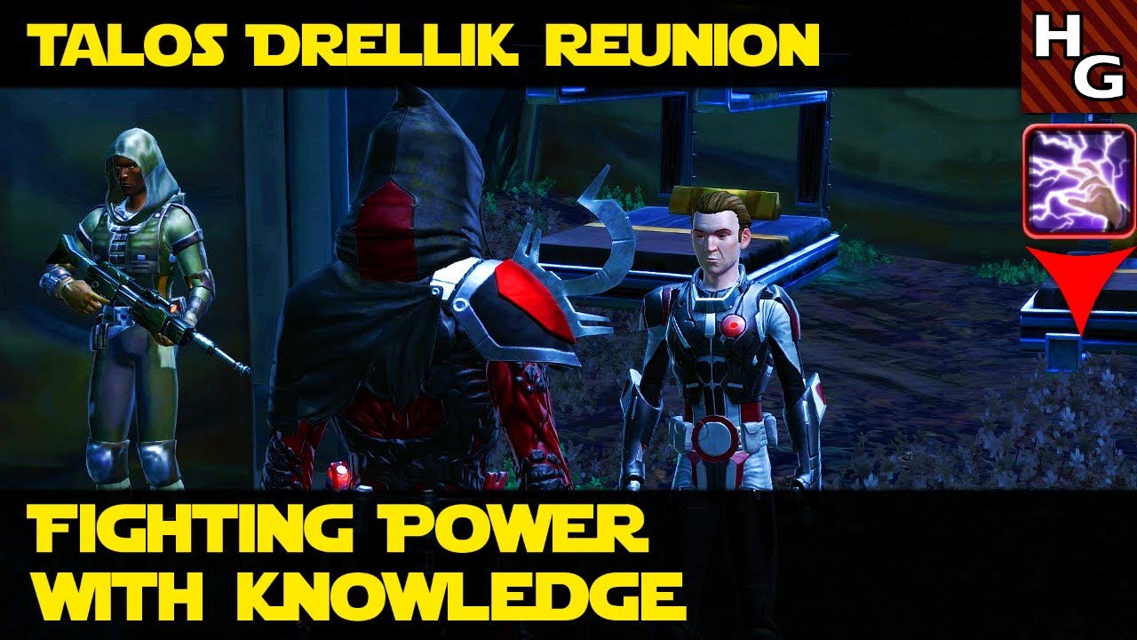 SWTOR KotFE ► Talos Drellik Reunion [Fighting Power with Knowledge] ► Sith Inquisitor [Dark Male]