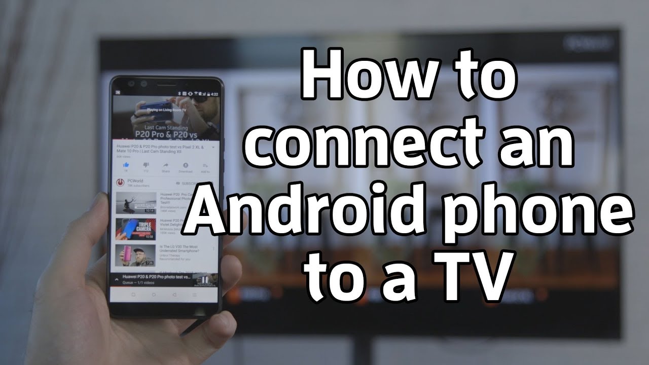 Как подключить Android-телефон к телевизору