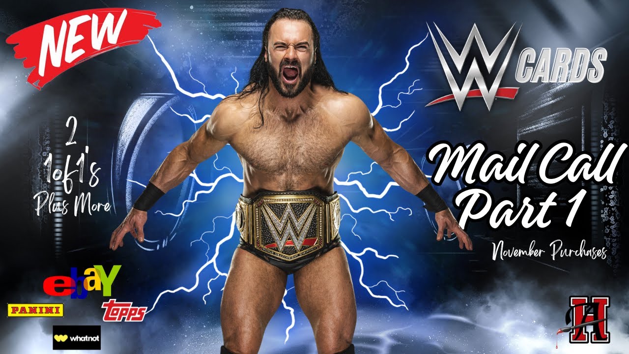 Мои ПОСЛЕДНИЕ покупки карточек WWE в 2025 году! 🔥 Часть 1. Ноябрьские приобретения, которые вы не...