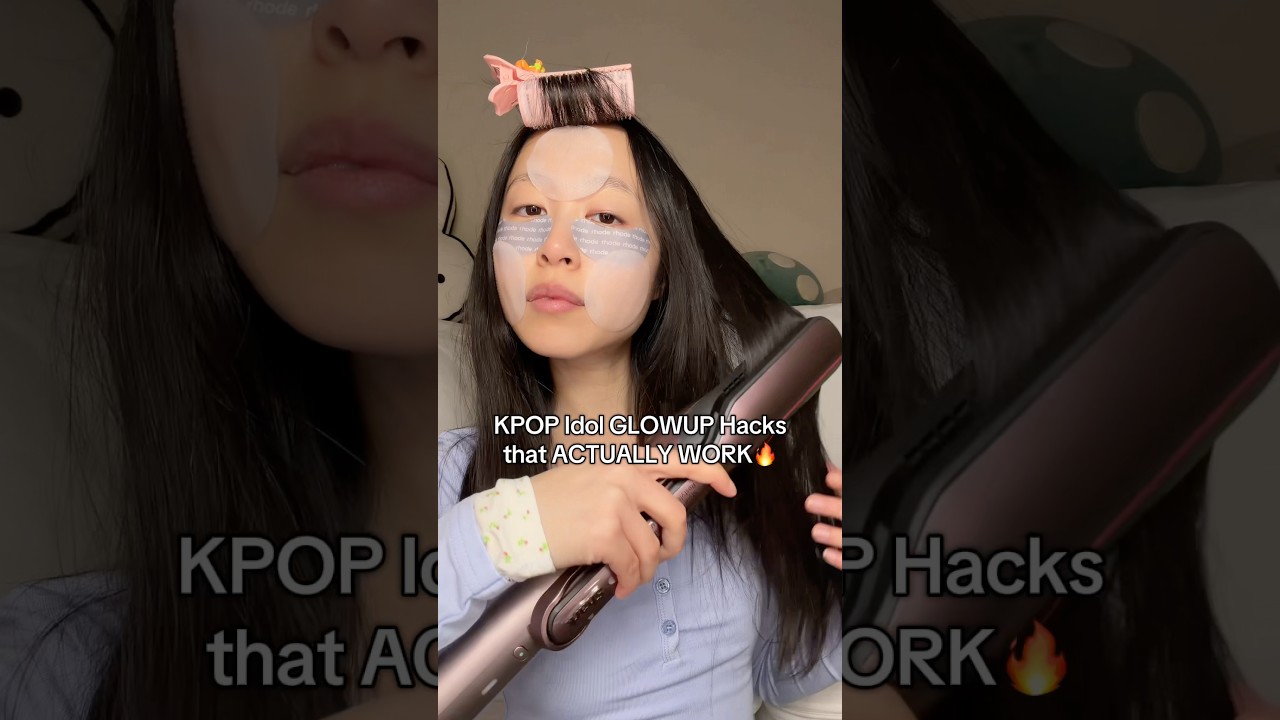 KPOP Idol GLOWUP Hacks that ACTUALLY WORK🤍✨💦