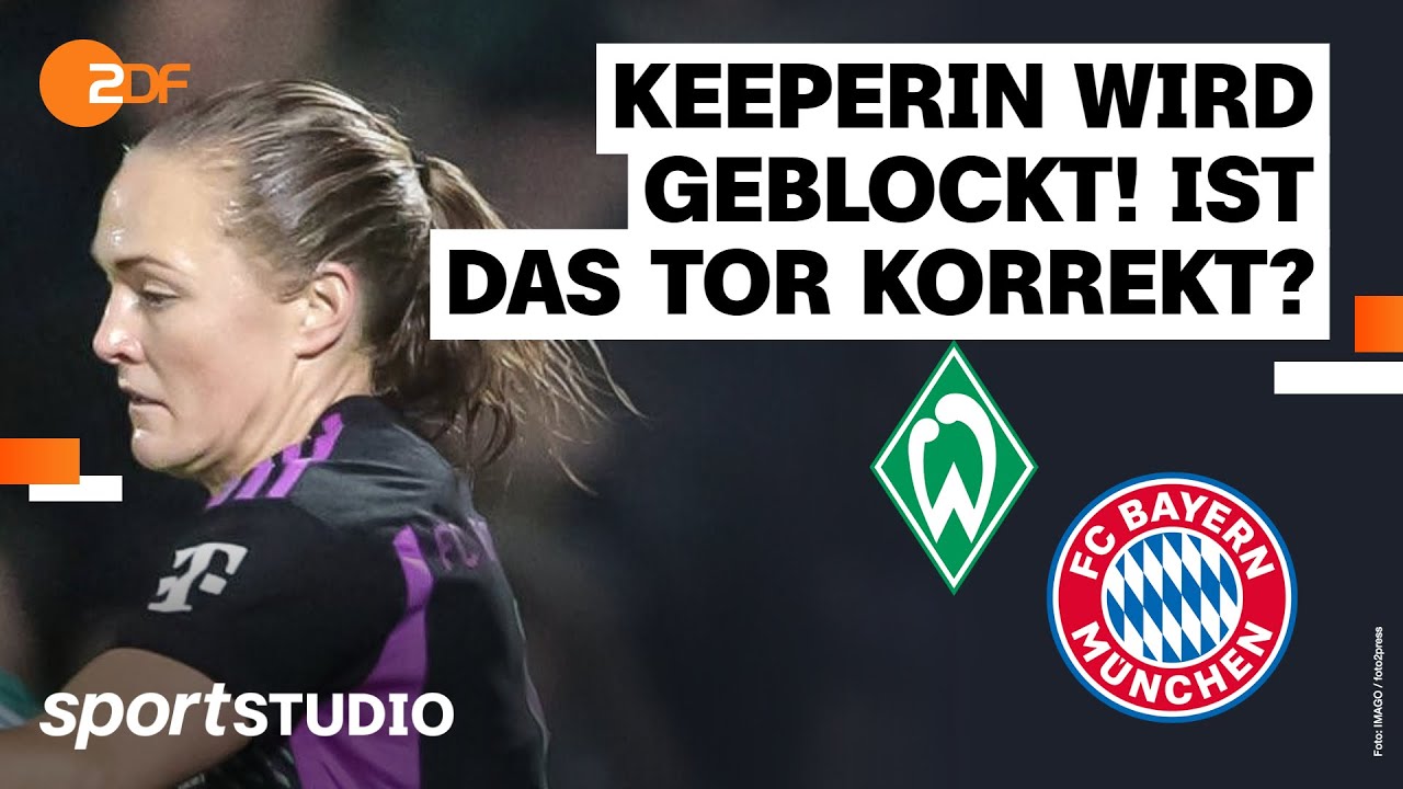 SV Werder Bremen &ndash; FC Bayern M&uuml;nchen | Frauen-Bundesliga, 8. Spieltag Saison 2023/24 | sportstudio