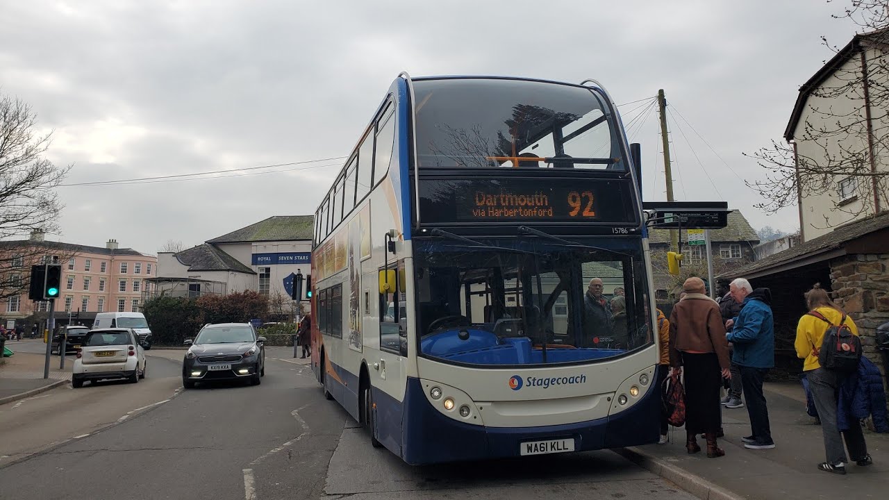 Stagecoach South West Route 92: Totnes to Dartmouth