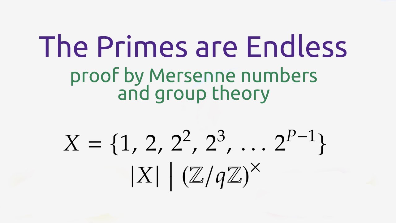 Primes are endless: a proof using GROUP THEORY!