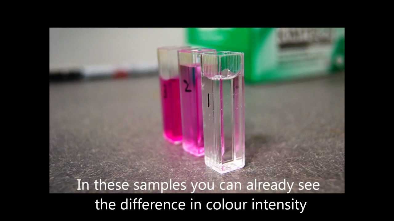 Spectrophotometer Demo Video