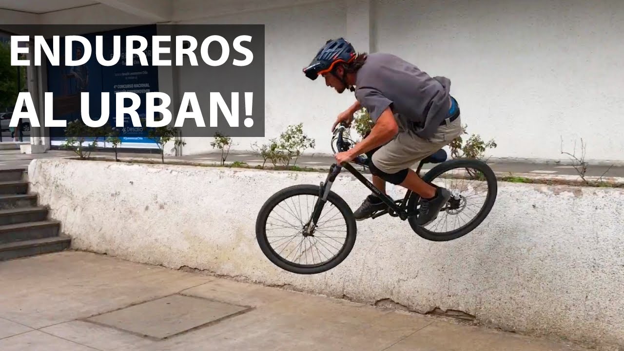 Practicando Urban Somos Buenos Mountain Bikers!