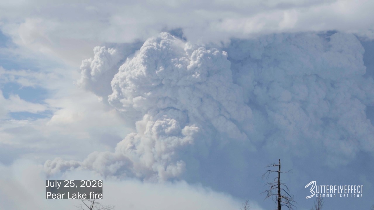 How Fast Did the Pear Lake Fire Spread?