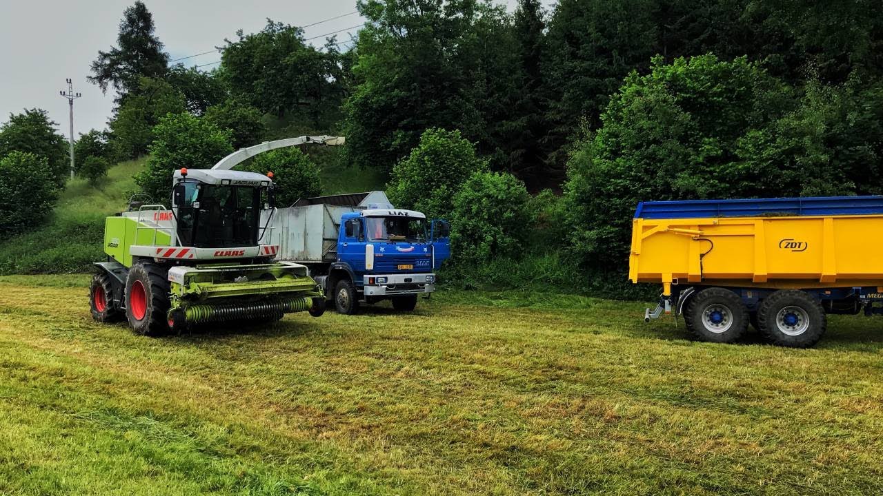 Travn&iacute; sen&aacute;ž | 2x Fendt | 2x Claas | Liaz | Zetor