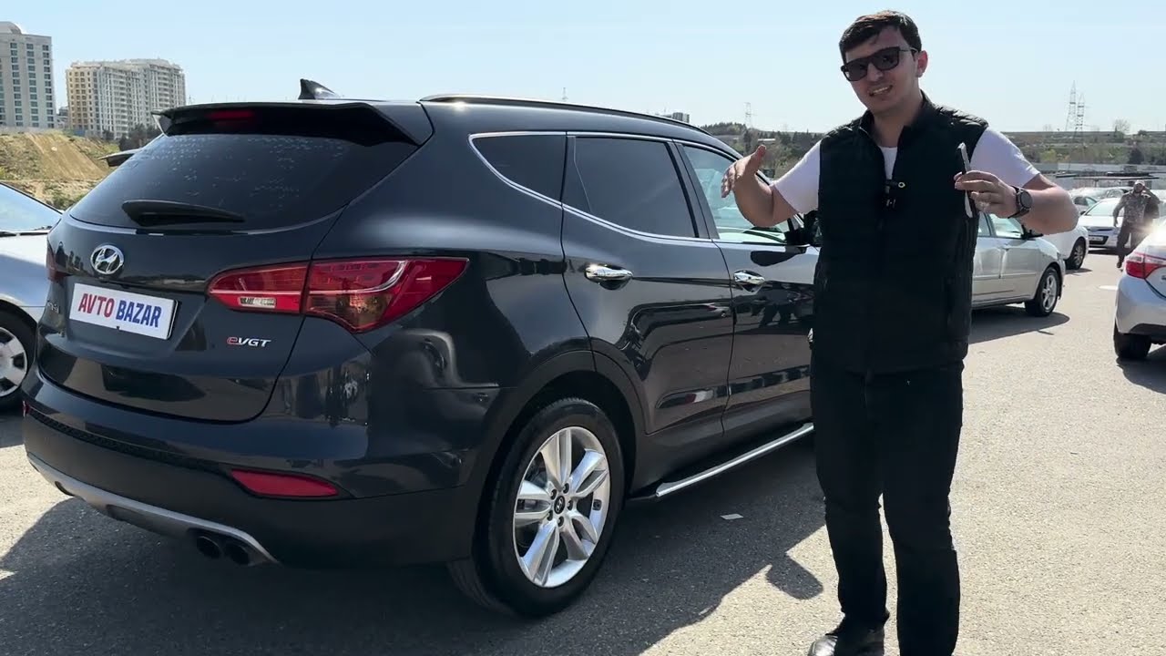 Bazarda Ən Çox Satılan Hyundai SantaFE dizel - Bakı Maşın Bazarı 2024