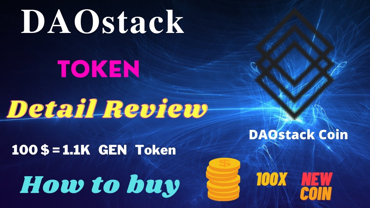 DAOstack Token Review in Details and where to buy | DAOstack Coin | DAOstack Crypto 💰 Currency