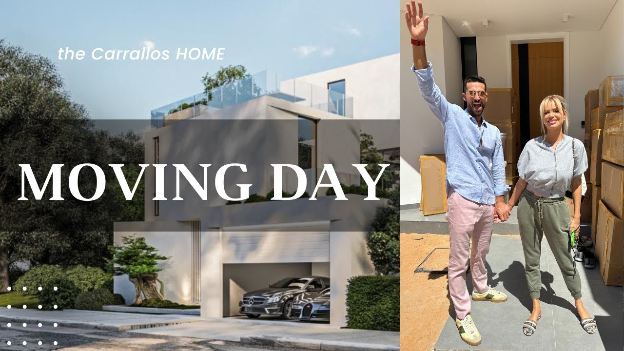 MOVING VLOG: my dream home, move-in day, getting the keys & first night, part 1!
