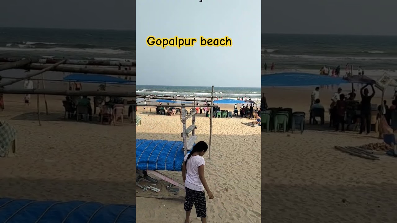 Gopalpur sea beach Ganjam Brahmapur news golden beach
