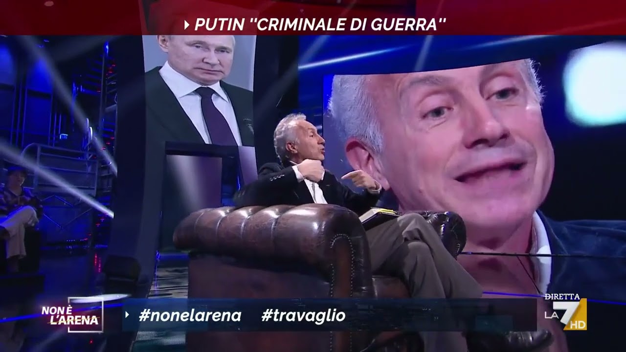 Mandato d'arresto contro Putin, Travaglio: 