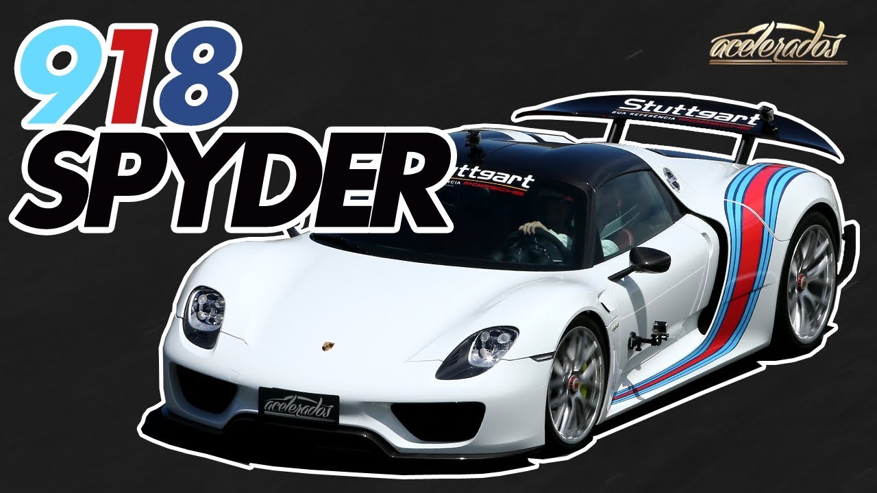 PORSCHE 918 SPYDER - VOLTA RÁPIDA COM RUBENS BARRICHELLO #67 | ACELERADOS