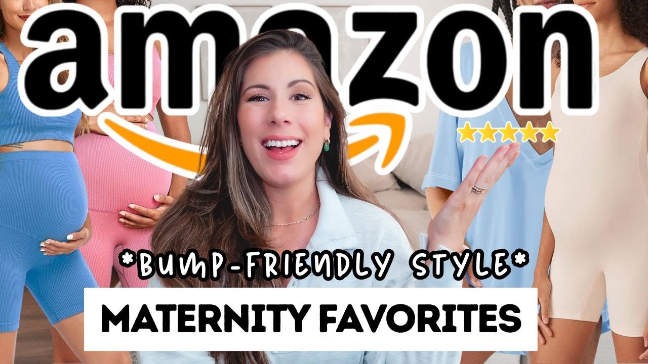 Amazon Fashion Maternity Try-On Haul | Cute & Affordable Outfit Ideas #amazonfashionfinds