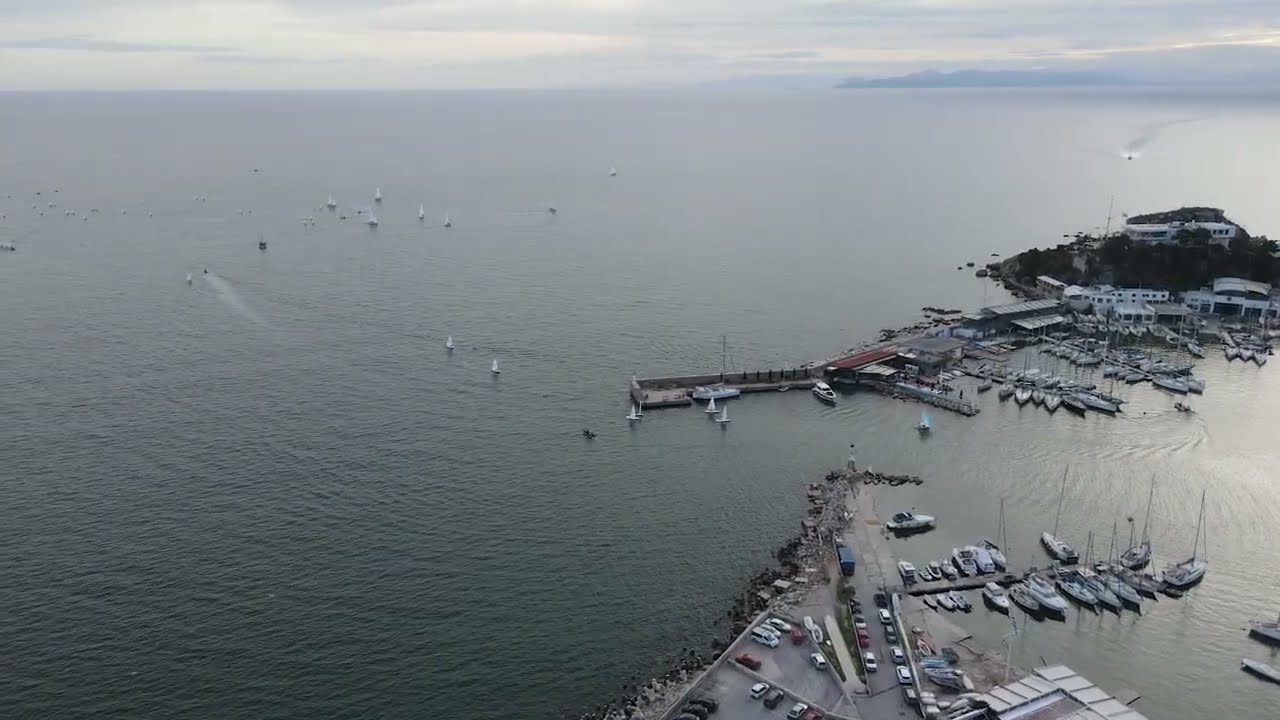 Πασαλιμάνι - Στάδιο Ειρήνης και Φιλίας - Καραΐσκάκη με Drone