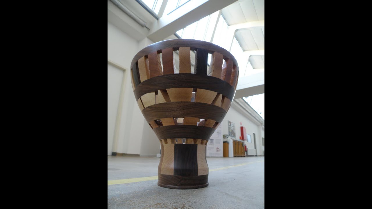 woodturning - open segmented bowl (short edit)
