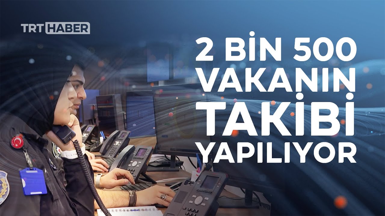 Elektronik Kelepçe İzleme Merkezi kapılarını TRT Haber'e açtı