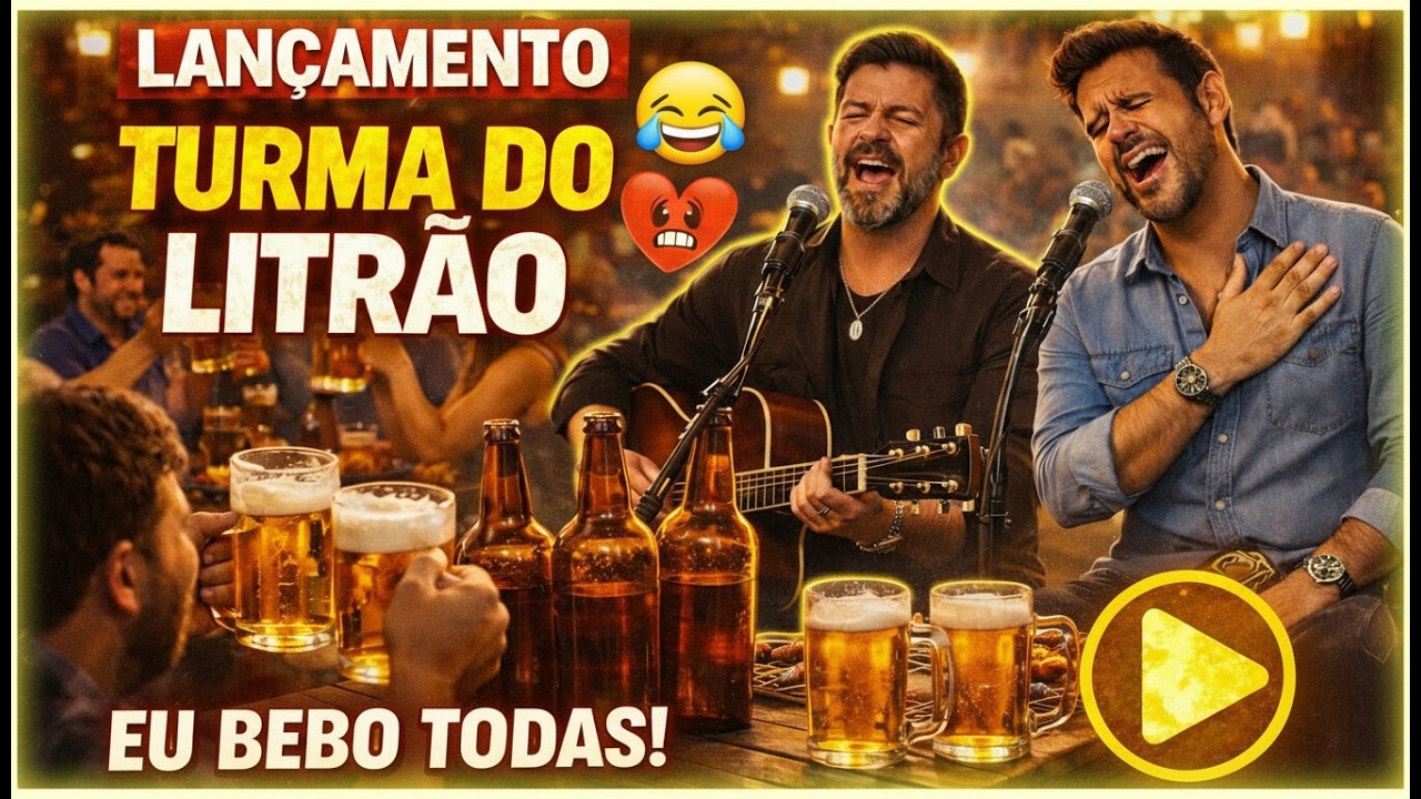 TURMA DO LITRÃO 🍺😂 | João da Viola & Miguel (LANÇAMENTO) Modão de Bar que Vai Estourar!