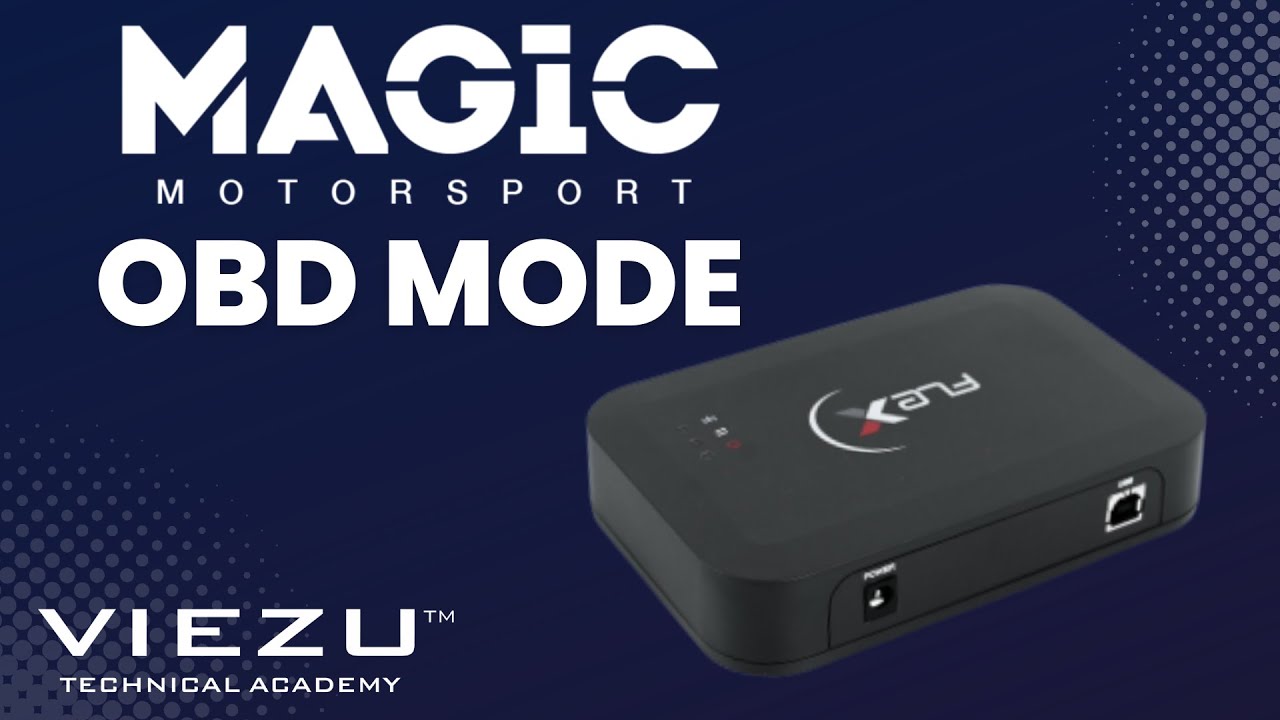How to use the Magic Motorsport Flex in OBD Mode