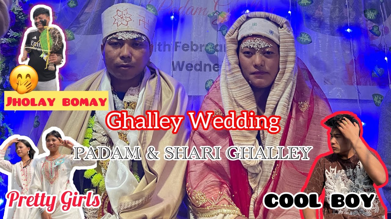 Best wishes, padam & Shari Ghalley | I’m searching for a new girlfriend | Ghalley Wedding 