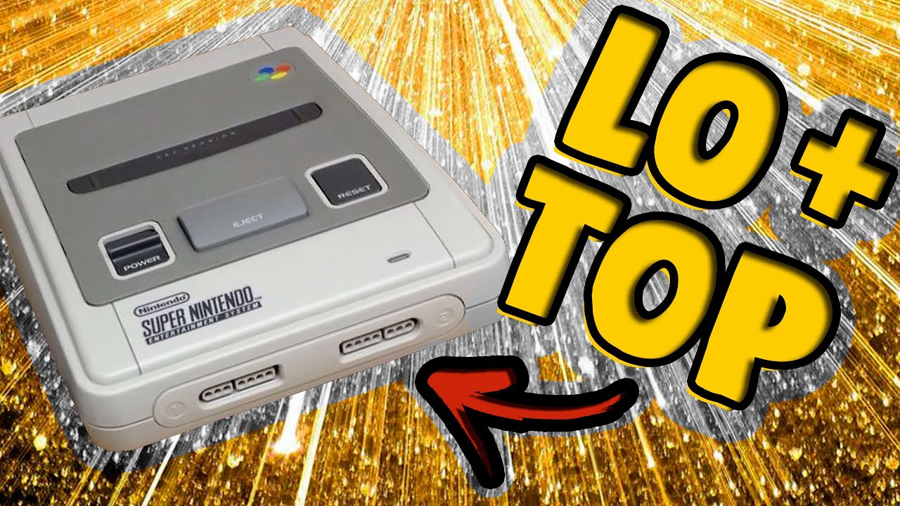 Los antiguos 20 mejores juegos de SUPER NINTENDO de todos los tiempos (EL TOP DEFINITIVO)