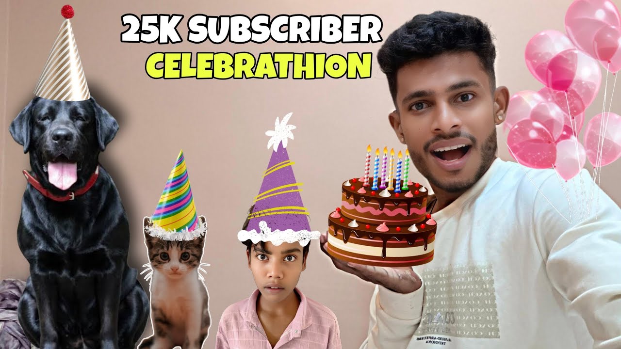 CHOTU TINGU WELY CELEBRATE 25000 YOUTUBE FAMILY #mrdhanno