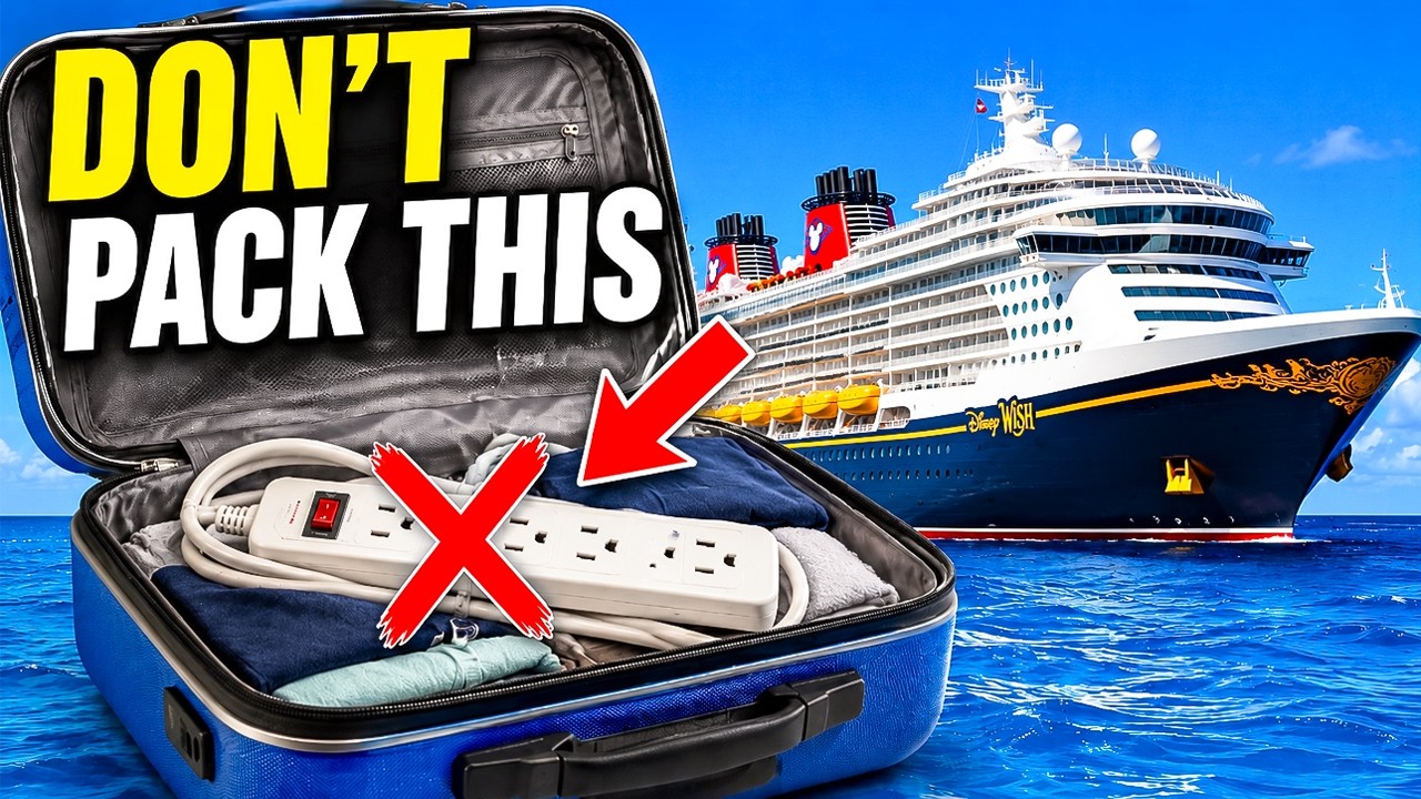 10 PACKING Mistakes Disney Cruise Newbies Makes!