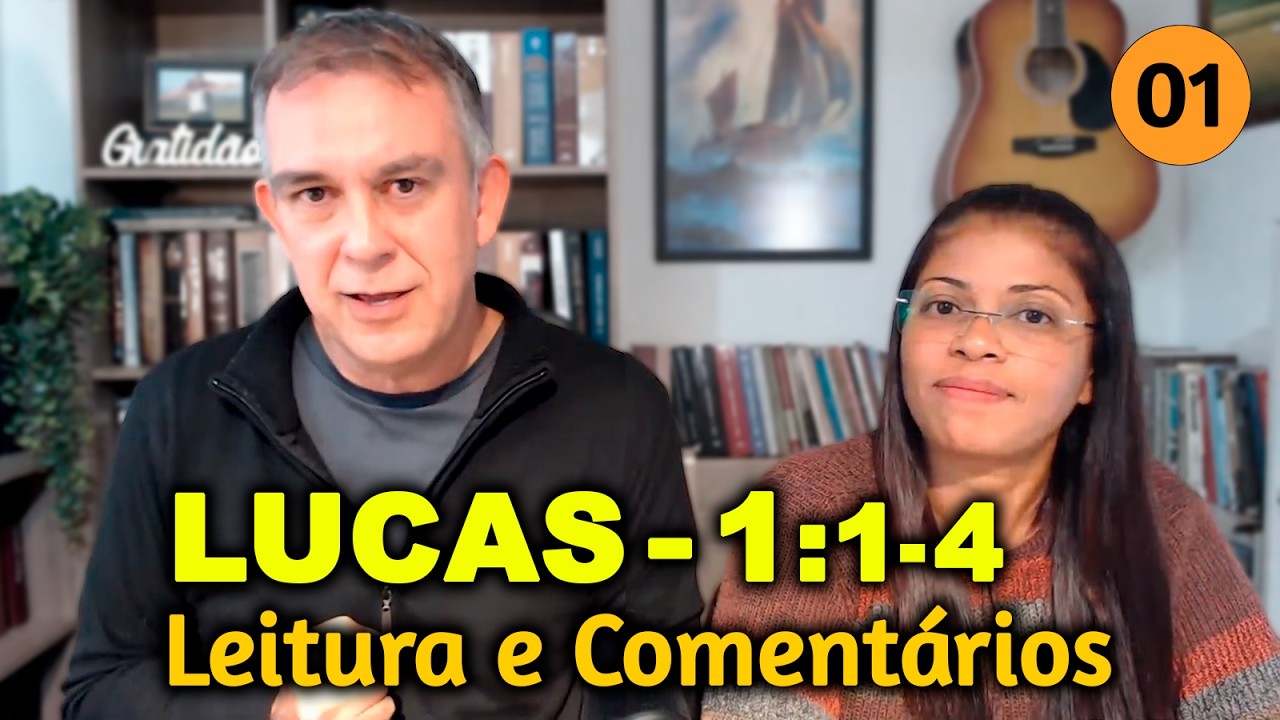 📖 O Testemunho de Testemunhas Oculares | Lucas 1:1-4 (vídeo 01)